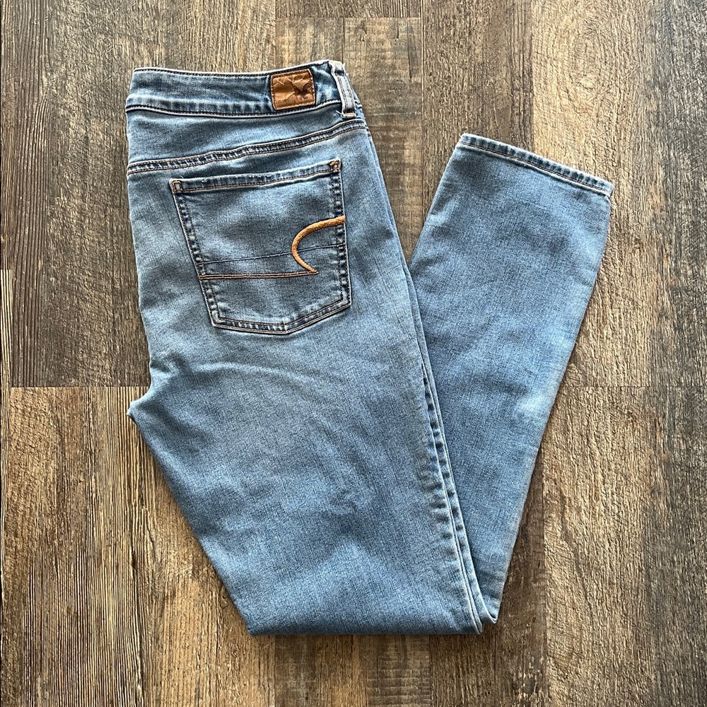 American Eagle “Jegging” style jeans.
